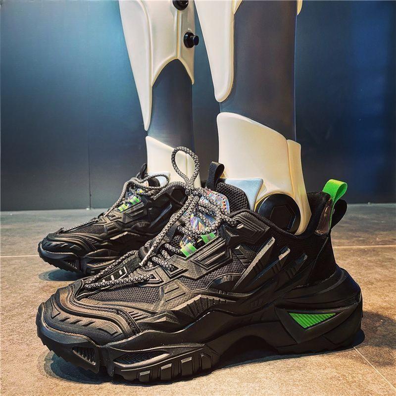 Thick Man Casual Sneaker Platform Shoes for Men Tennis Deals Mens Sports Tourist High Quality Wide Y2k Jump Low Price Trend 2025