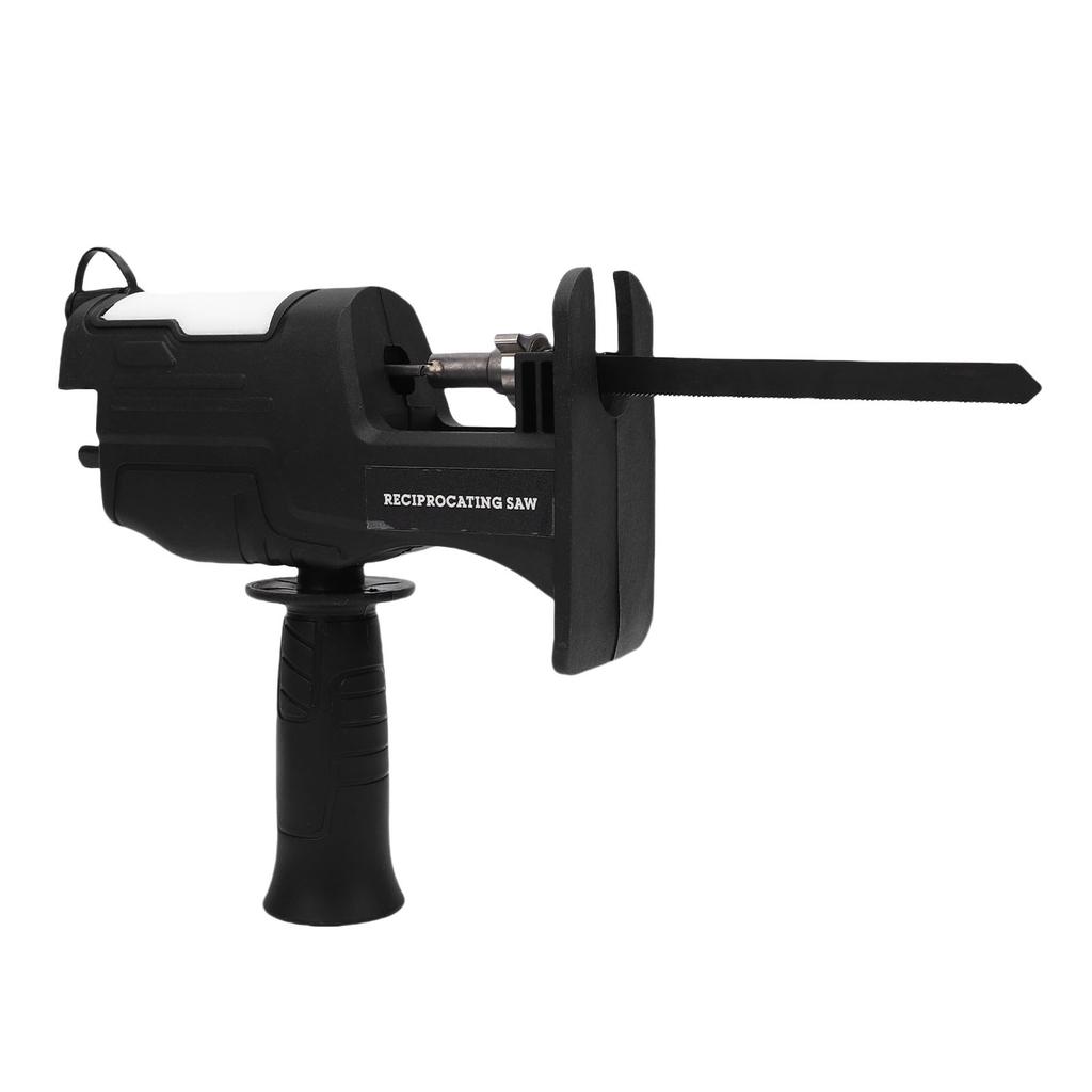 Elektrischer Bohrer Stichsägen-Adapter Bohrer zu Stichsägen-Aufsatz mit 3 Sägeblättern und Ölflasche für Holz Metall Fleischschneiden