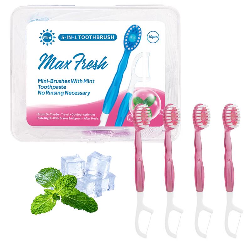 Ally Disposable Soft Bristle Toothbrushes