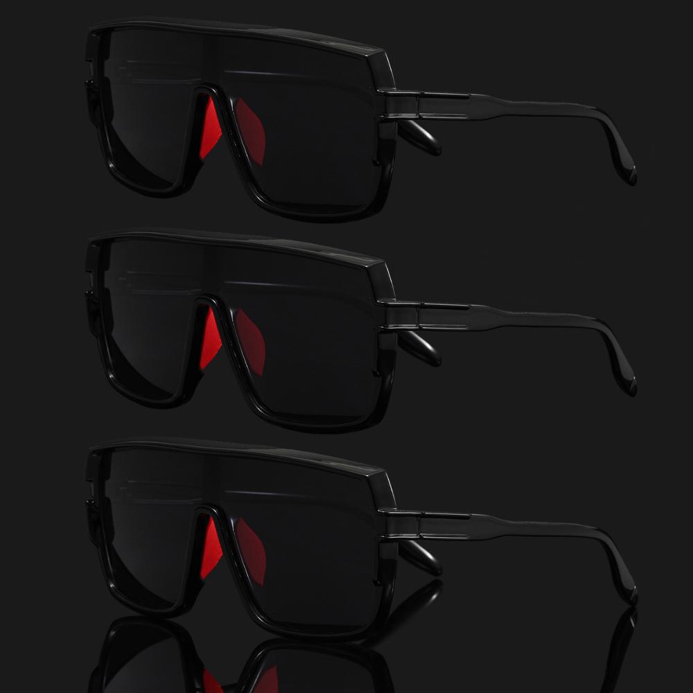 

3PCS Couples Fashion Sunglasses Summer Party Vacation Golf Decorative Photo Shoot Holiday Gift for Men And Women XE3864