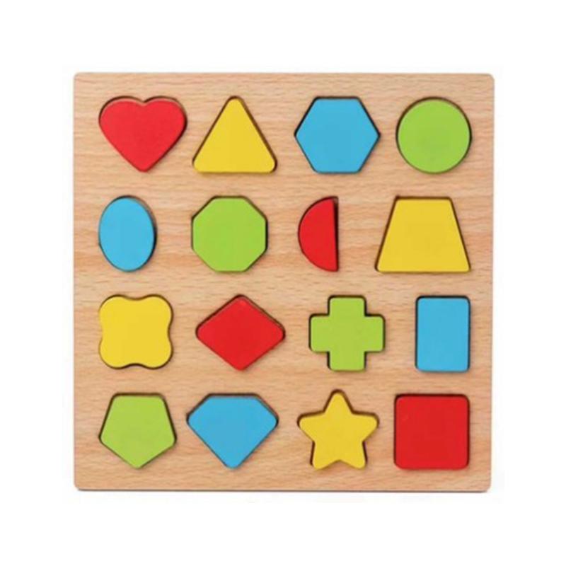 Spielzeug Lernspielzeug Holz Baby Montessori Frühes Lernen Bausteine Xylophon Alphabet Form Puzzles für Kinder Kinder