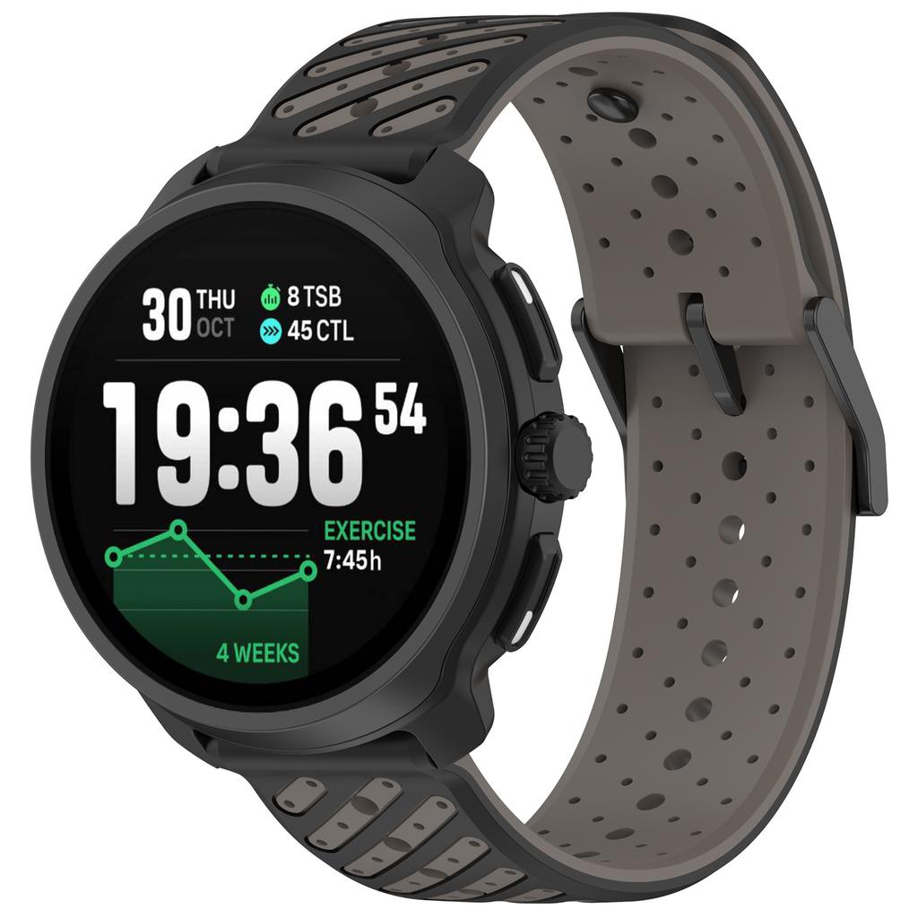 22mm Silikon Zweifarbiges Uhrenarmband Für Suunto Vertical 2/Race 2 Armband Armband Uhrband Für Suunto Run/Ocean/Race S/9 Peak