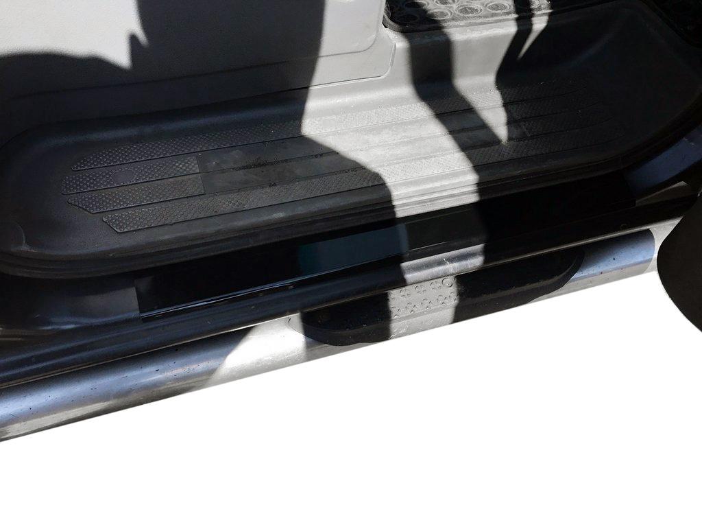 

Накладки на пороги DDU (4 шт, ABS, мат) для Peugeot Partner Tepee 2008-2018 рр.