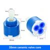 1Pcs Ceramic Sheet Faucet Valve Core PP Plastic Mixer Faucet Cartridge  for Kitchen Sink Tap