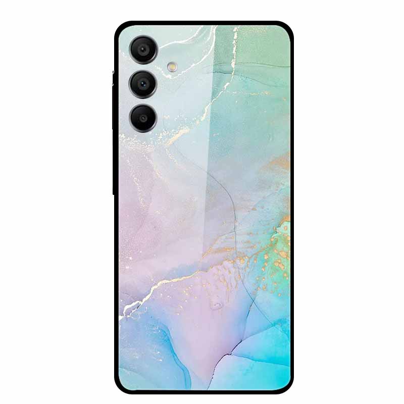 For Samsung A16 5G Case Back Hard New Cover for Samsung Galaxy A 16 SM-A166B Tempered Glass Case Funda Cool Designed Girls Capa