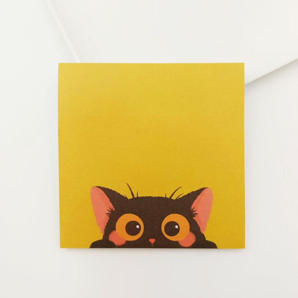 50 Sheets Creative Student Sticky Notes Paper Cute Animal Memo Notes Cartoon N Times Memo Pad School Gift Prizes Stationery