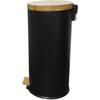 Pedal Kitchen Bin - FOREST - 30 L - Matte Black -