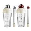 600ML Drink Hand-Shake Mixer Portable Shake Cup Muddler Set Cocktail Mixer Cup  Coffee Shop