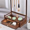 Retro Multifunctional Calligraphy Pen Holder & Brush Rack