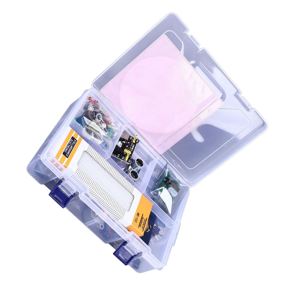Kit Componente Electronice 830 Breadboard LED Buzzer Rezistor Senzor Temperatură Umiditate Electronică