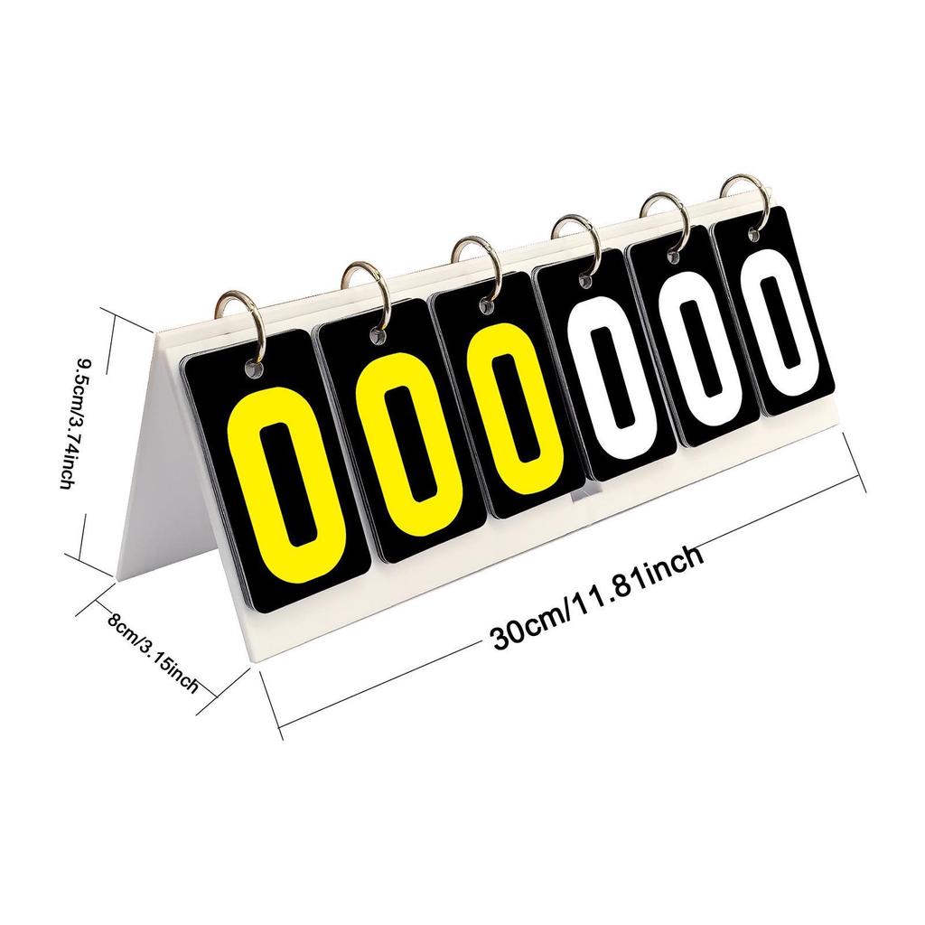 Number Score Board Tabletop Scorekeeper Competition Sports Counter for Basketball Volleyball