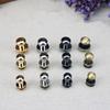 10pcs DIY Brass Nail Hat Bag Leather Craft Clothes/Bag/Shoes Monk Head Screws Garment Rivets