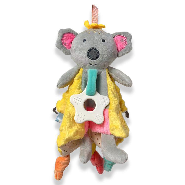 Baby Soothing Towel & Sleep Companion Doll with Rattle for Infants & Toddlers (0-1 Year)
