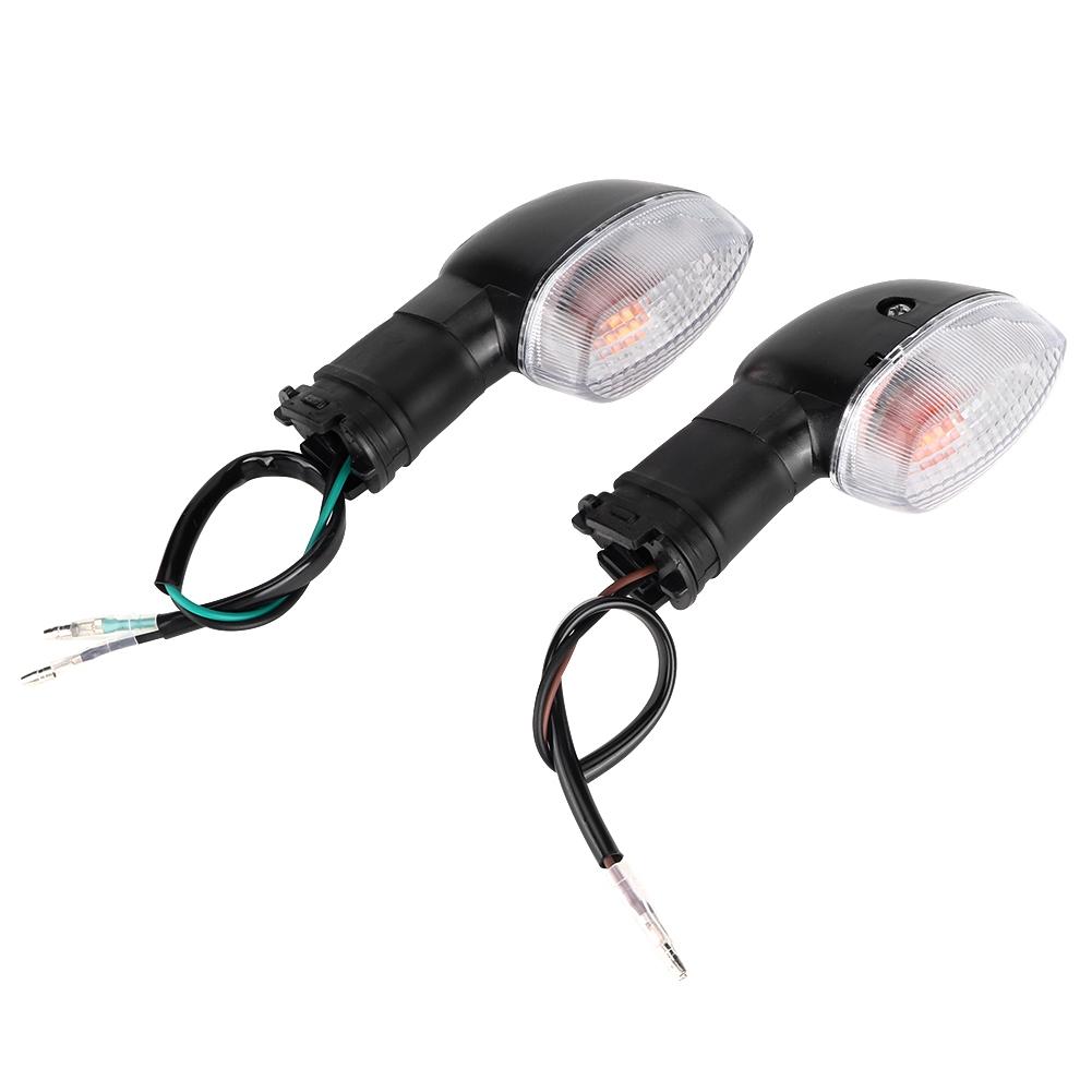 2PCS Motorcycle Modification Turn Signal Light Lamp Fit For YAMAHA R1 Accessories(Black&White)