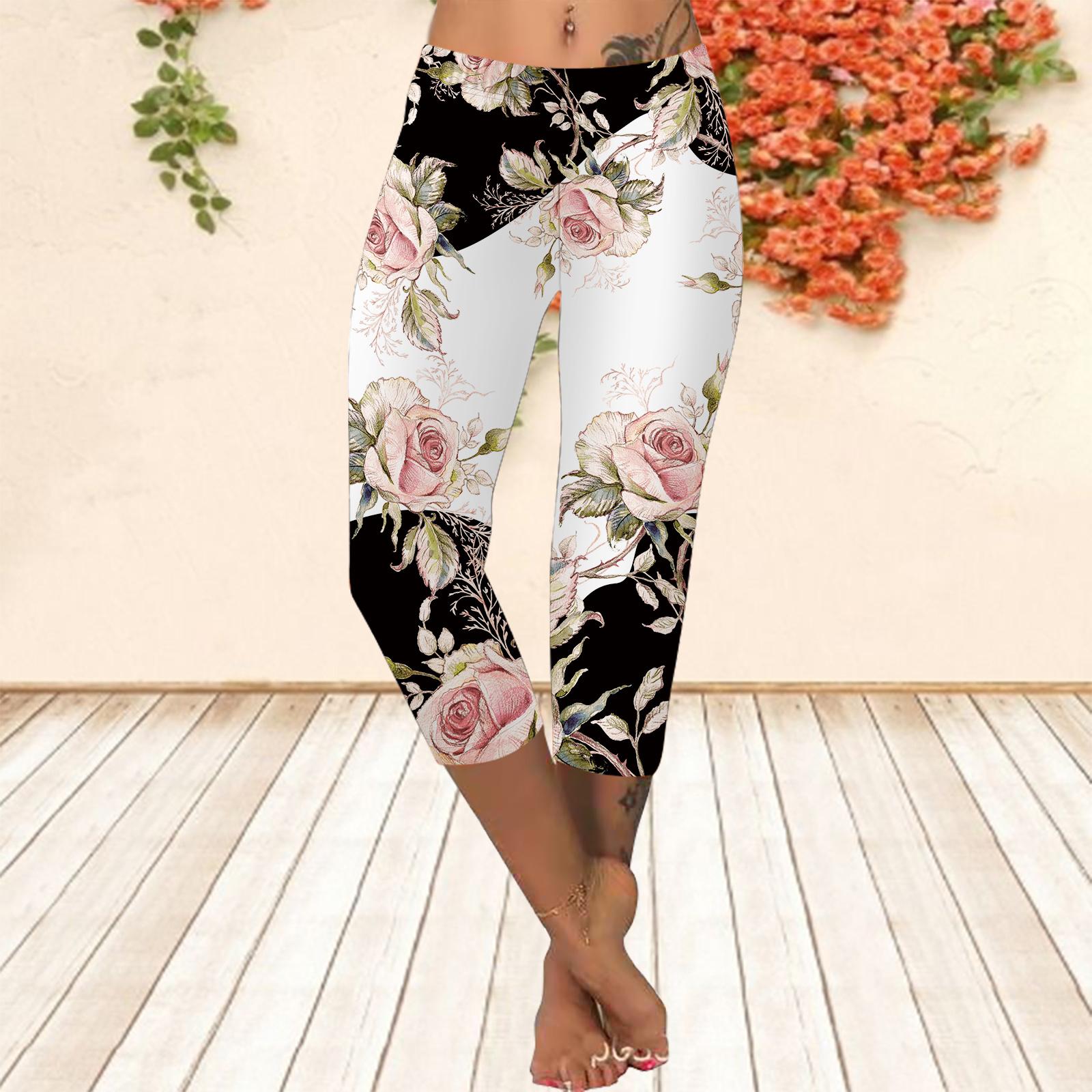 

Длинные брюки, летние короткие леггинсы, короткие узкие брюки, леггинсы больших размеров. Женские облегающие длинные брюки с 3D-золотым розовым принтом. 8XL розовый