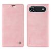 For iPhone 17 Air Wallet Case YIKATU YK-006 Magnetic Closure Leather Phone Cover Litchi Texture