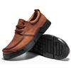 Fashion New Light Lace-up Hiking Flats Mens Casual Leather Men Outdoor Sneakers Walking Shoes Outdoor Male Running Climbing Footwear