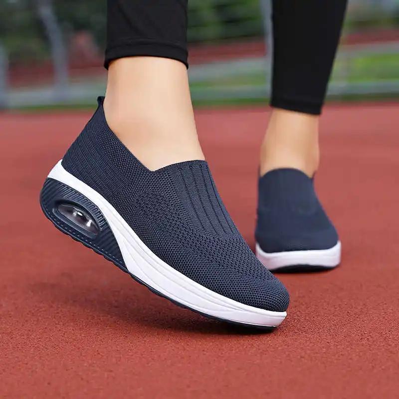 Fashion Low Heel Mocacinnes Shoes Wide Therapeutic Orange Woman Sneakers Luxury Women Boots Sports Style Kit Outside Scarp Tenise