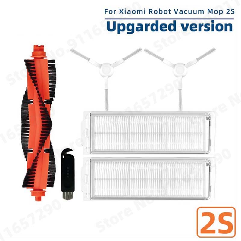 For Xiaomi Mi Robot Vacuum Mop 2S / Mop P / Mop Pro / XMSTJQR2S / STYTJ02YM Replacement Parts Main Side Brush Hepa Filter Mop