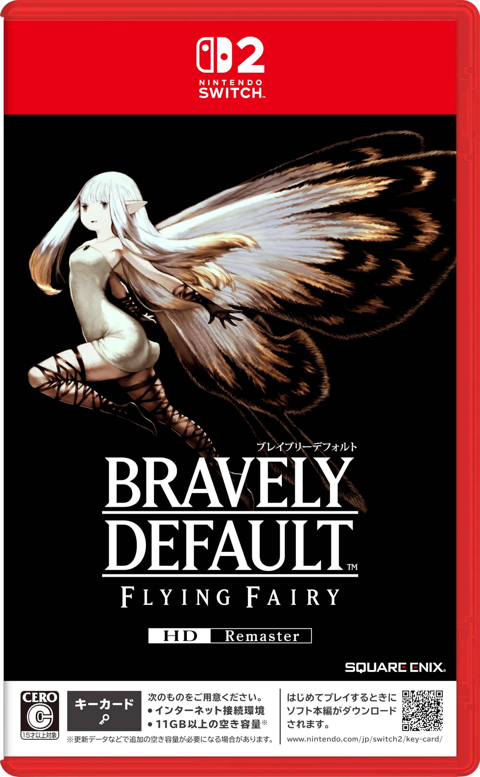 

Bravely Default Flying Fairy HD Remaster Оригинальная наклейка Switch2 [Бонус] -