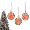 Christmas Decorations Festive Pendant 3 Pieces Tree Ornaments For Christmas For Window Shelf Table Living Room Holiday Home Wall