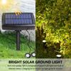 Solar In-Ground Lights 10 In 1 Lamp Lighting Outdoor Decoration LED Landscape Resistance Garden Powered Driveway Weather Lawn Christmas Decorations