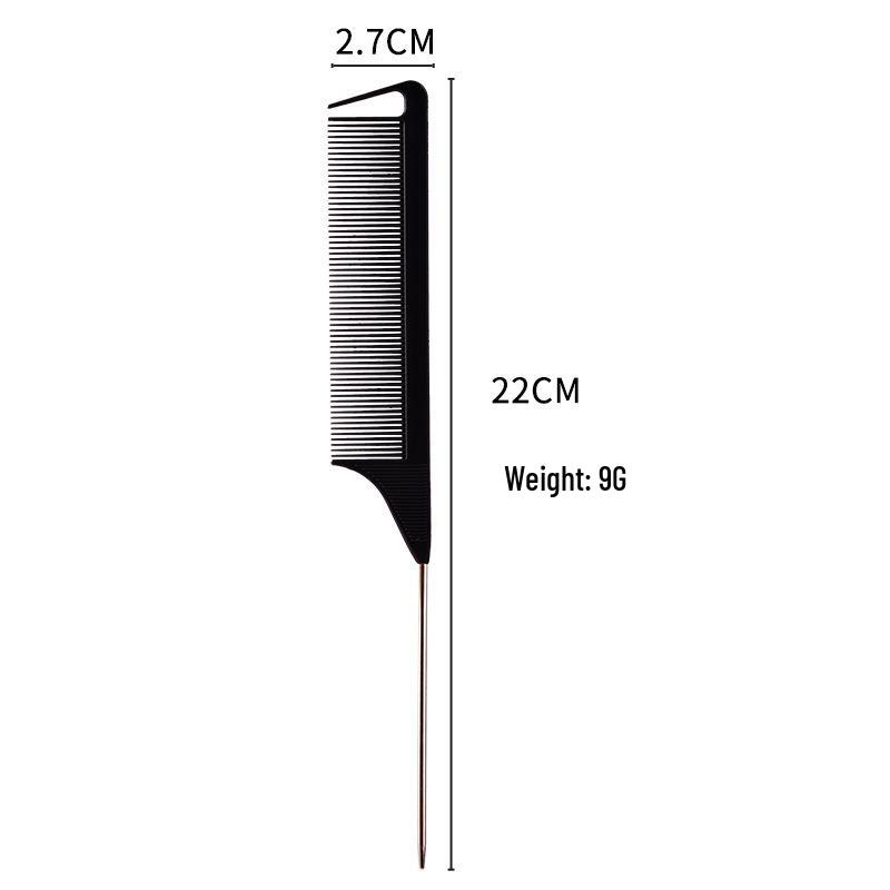 Tail Comb for Hairdressing - Perfect for Salon Use, Hair Dyeing, Highlighting, Extensions, & Styling