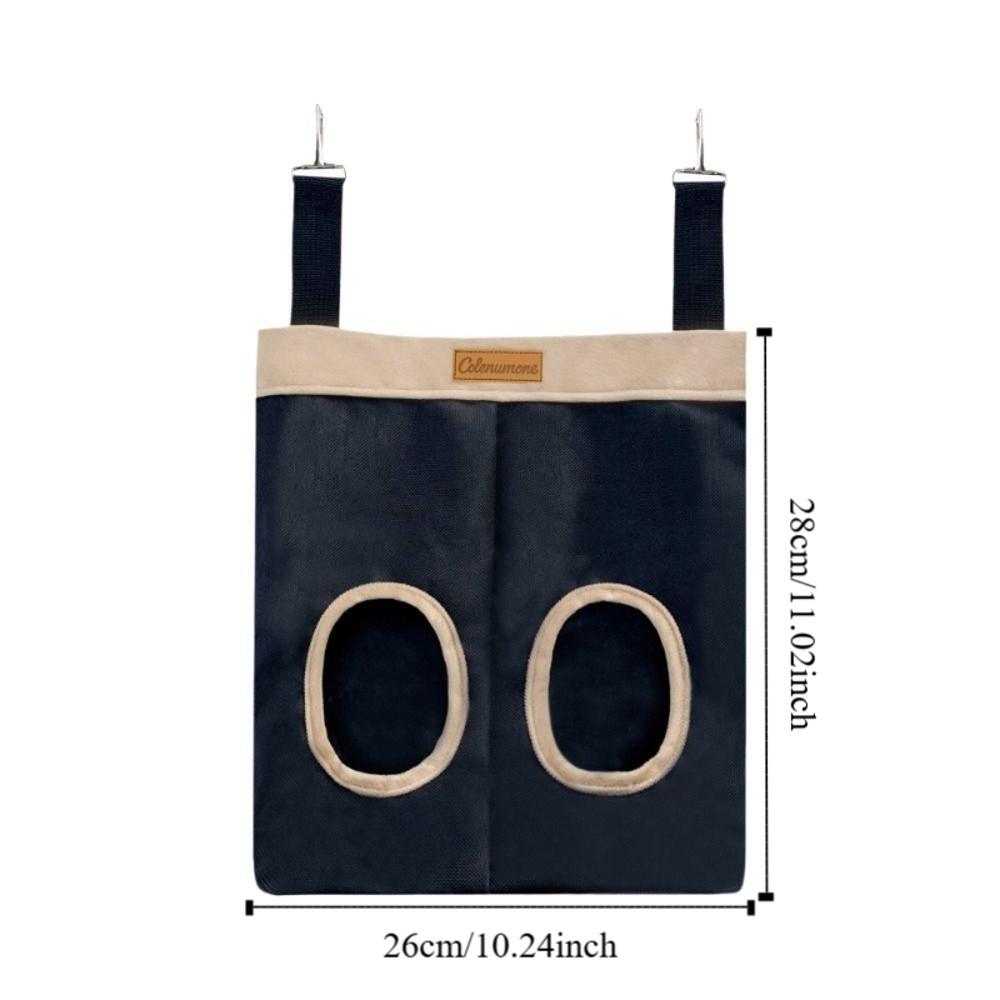 Hanging Rabbit Feed Bag Eco-Friendly Herbivore Bags Food Storage Bag Hay Pouch  for Pet Cage