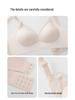Seamless Soft Support Nursing Bra - Anti-Sag, Fixed Cup, Uplift Maternity Bra