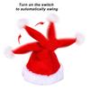 Electric Music Swinging Santa Claus Children's Toy Gift For Christmas Festival Non-woven Fabric Material