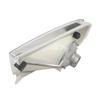 Car Bumper Repair Fog Light Cover Lamp Bezel Front Bumper Fog Light Cover Fog Light Black ABS PC Construction Bulb Not Included