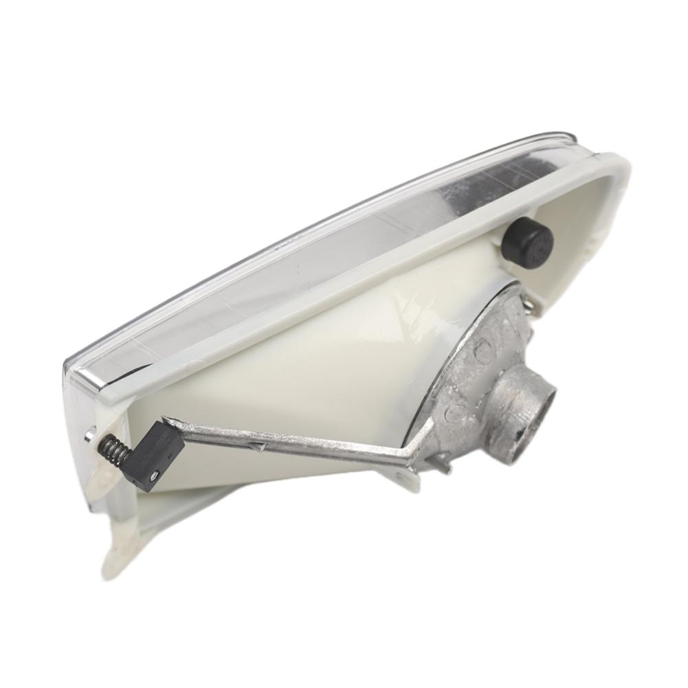 Car Bumper Repair Fog Light Cover Lamp Bezel Front Bumper Fog Light Cover Fog Light Black ABS PC Construction Bulb Not Included