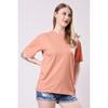 Women’s Loose Fit Graphic Printed Breathable Summer Oversized T-shirt Combo of 2