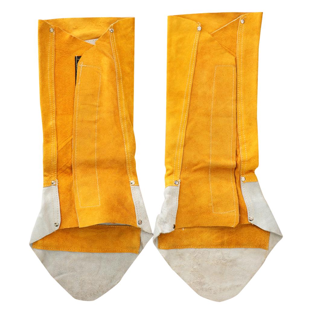 Keuyeo 1 Paire De Couvre-Chaussures À Lacets Pour Soudeur De Sécurité