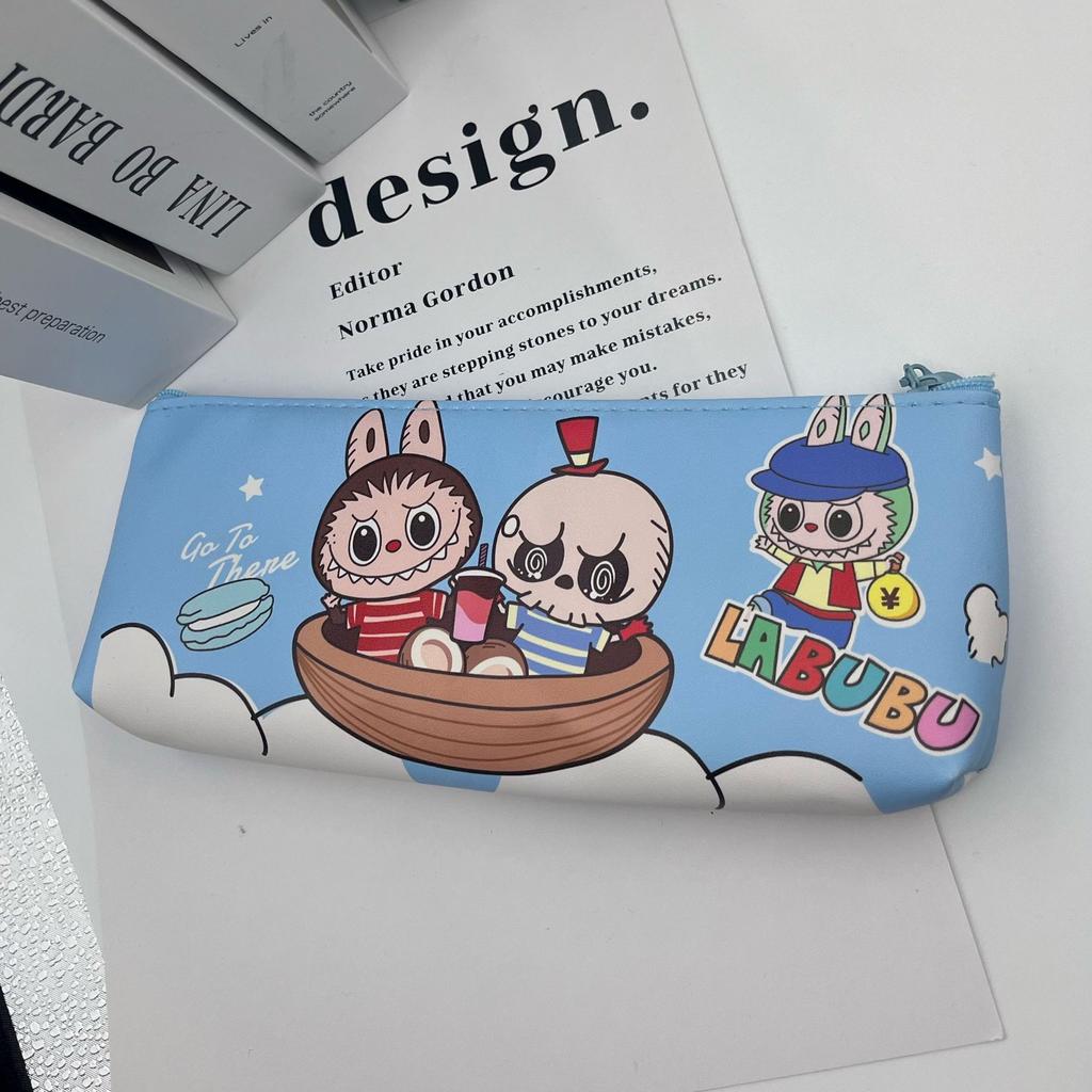Cute Milk Huhu Pencil Bag Cartoon Large-capacity Student Stationery Bag High Value Niche Pencil Case