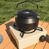 1.1L Camping Kettle Stainless Steel Portable Tea Compact Outdoor Hiking Picnic
