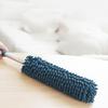 Retractable Duster Washable Reusable Multifunctional Portable Dust Brush for Bed Desktop Home Dark Blue