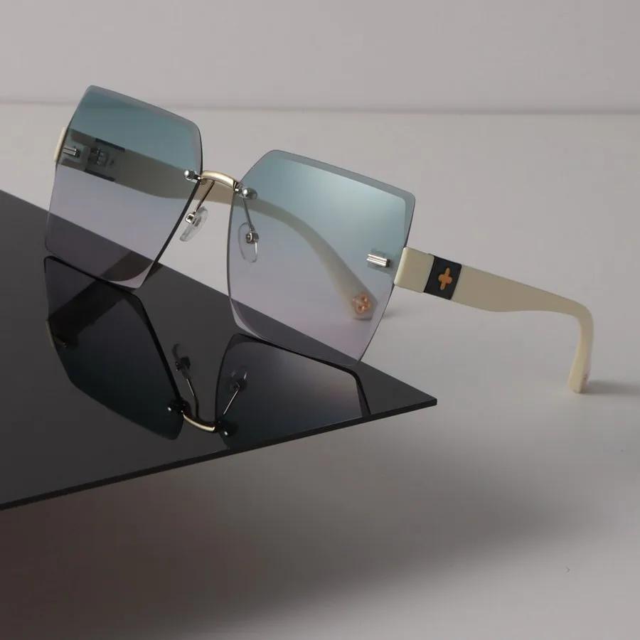 Sonnenbrille Damen Mode Herren Quadratisches Design Sonnenbrille Vintage Weiblich Männlich Kunststoffrahmen Stilvoll