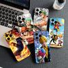 Cover for Samsung Galaxy A35 A36 A55 A26 A05 A06 A14 A50 A51 A53 A54 A12 A13 A23 Phone Case Sanji Roronoa Zoro One Piece Luffy