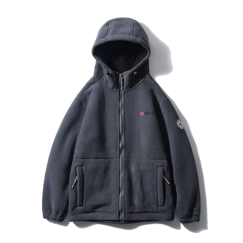 Exported to Norway Outdoor Sports Polar Fleece and Fleece Clothing Liner Men Winter Extra Thick Outwear Export Men's Clothing Jacket