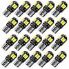 10pcs Auto Signal Light W5W T10LED 5730 8SMD Canbus Error Free 12V 194Map Dome Lights Parking Light Door Light Car Interior Bulb