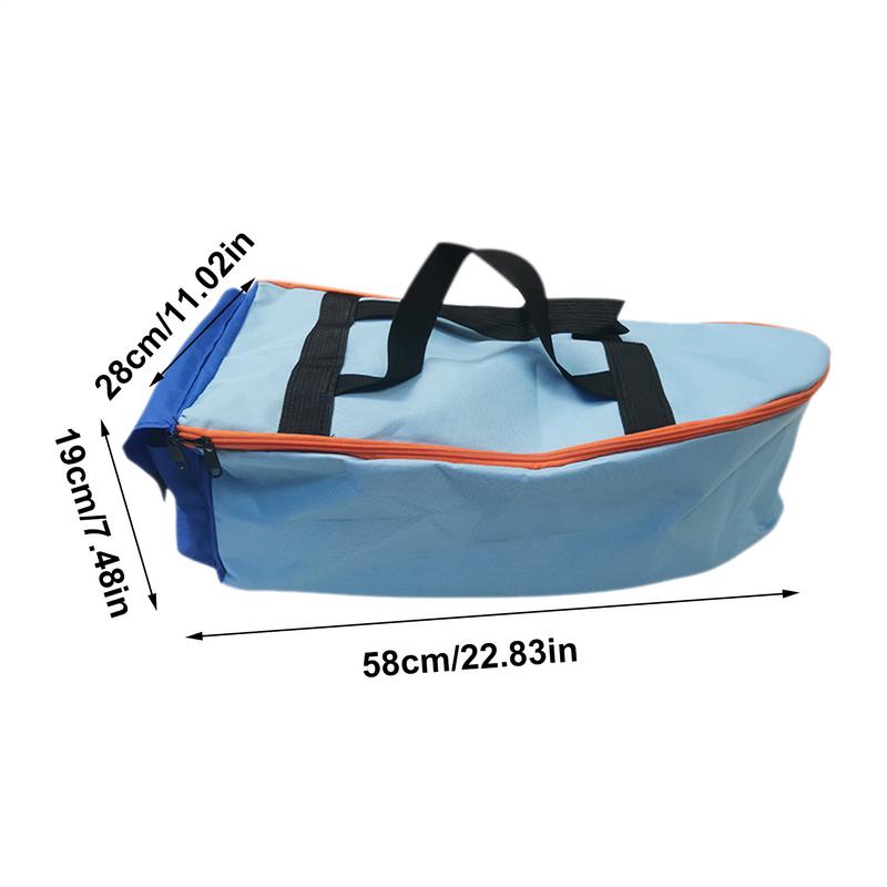 Yem Botu için Büyük Kapasiteli Taşınabilir Taşıma Çantası Suya Dayanıklı Yırtılmaya Dayanıklı Balıkçı Teknesi Saklama Çantası Outdoor Balıkçılık Çantası İçin