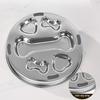 Stainless Steel Slow Feeder Dog Bowl Anti-Choking Anti-tip Non-slip Slow Eating Pet Feeding Bowl for Small Medium Breed Dogs Cats