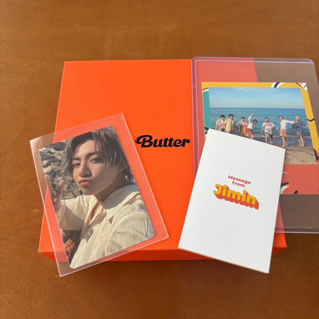 [USED] BTS Butter Photocard Jungkook Jimin Photo