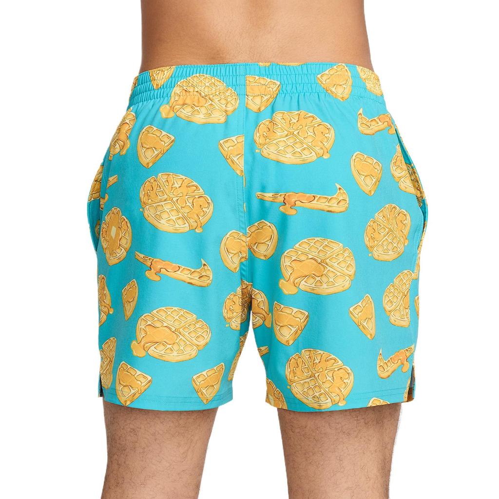 Nike Swim Breaker Comfortable Fashion Versatile Mid Waist Beach Shorts Men Shorts Green HV7062-345