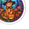 Talos Halloween Acrylic Puzzle Suncatcher, 7.87 Inch Sun Catcher Window Hanging Ornament, Ideal for Gifting and Home Decor
