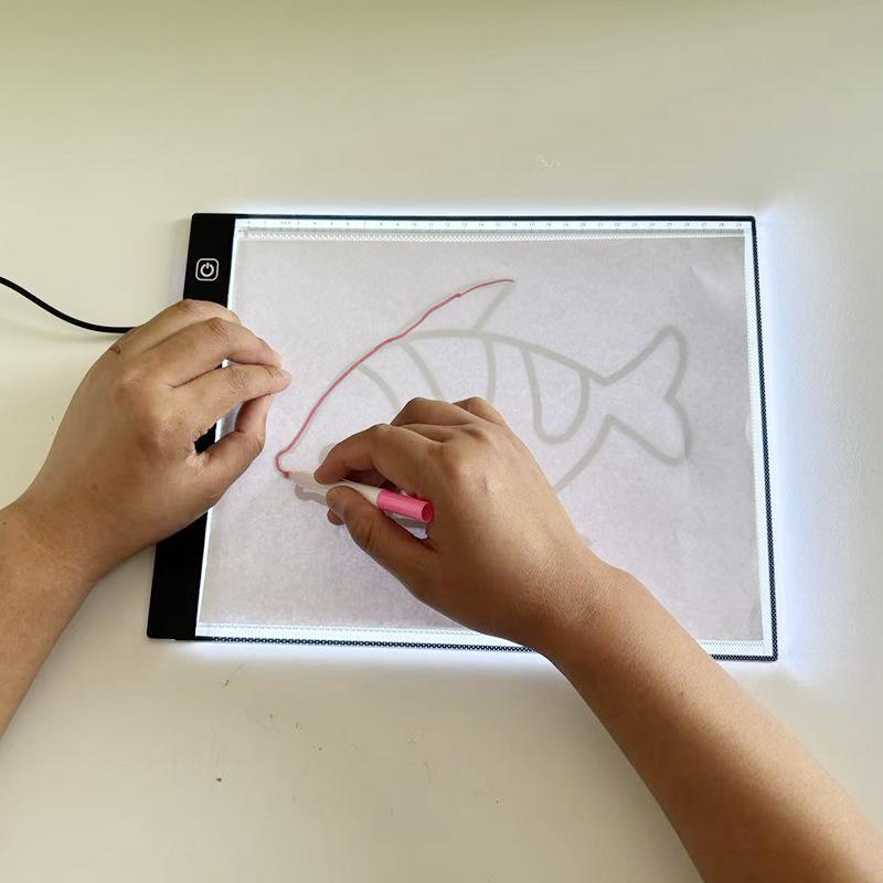 En Stock Placa de Copia LED A3 para Calcar, Dibujar, Caligrafía y Pintura de Diamantes