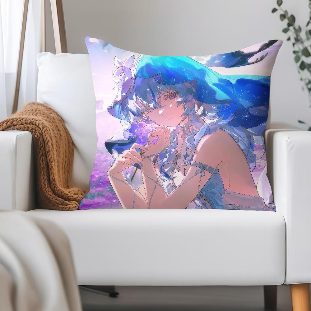 Game Wuthering Waves Shorekeeper Pillow Case Applicable Space For Guest Rooms Interiors Cars Office House Decoration