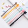 5 Pcs Set Cute Kawaii Neutral Cat Gel Pen Office Writing Supplies Gifts Color Random Korean Stationery Back To School
