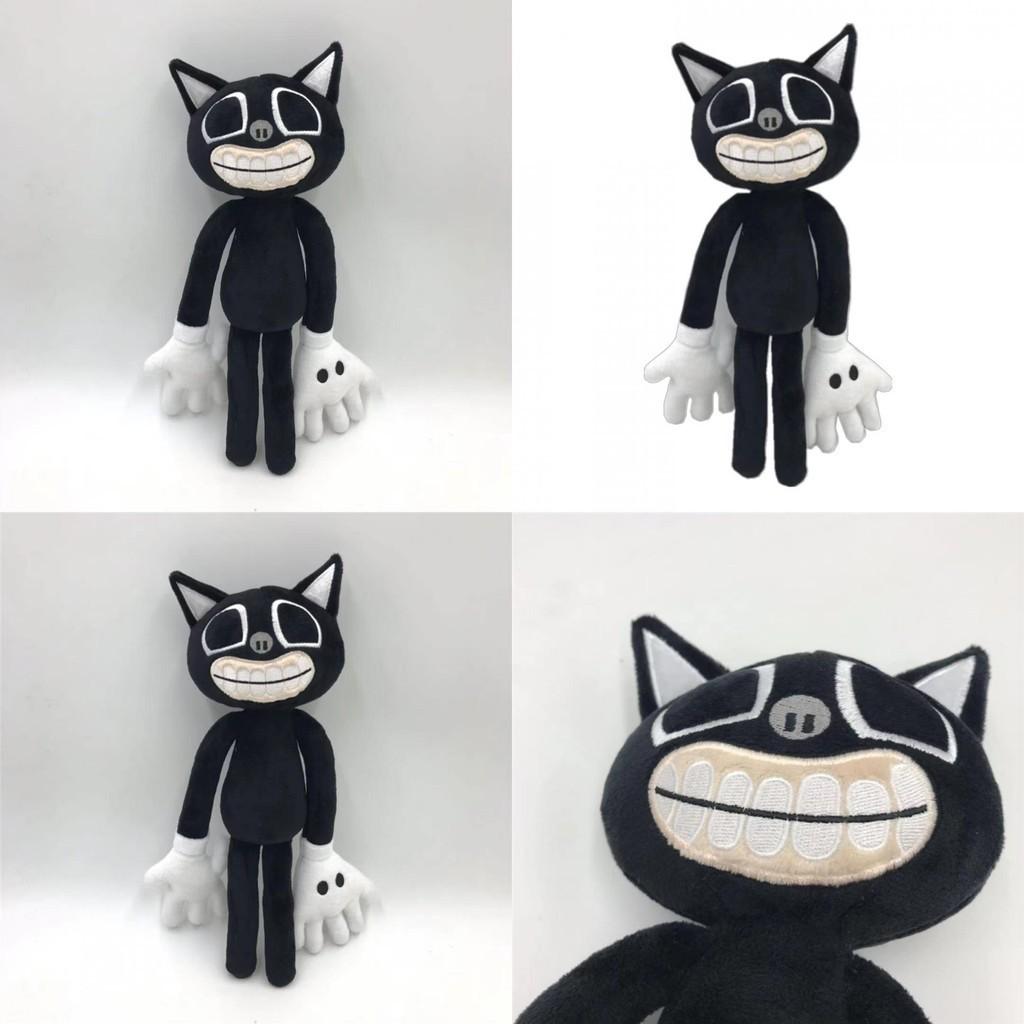 Siren Head Series Black Cat Plush Toy Soft Stuffed Doll Perfect For Horror Fans